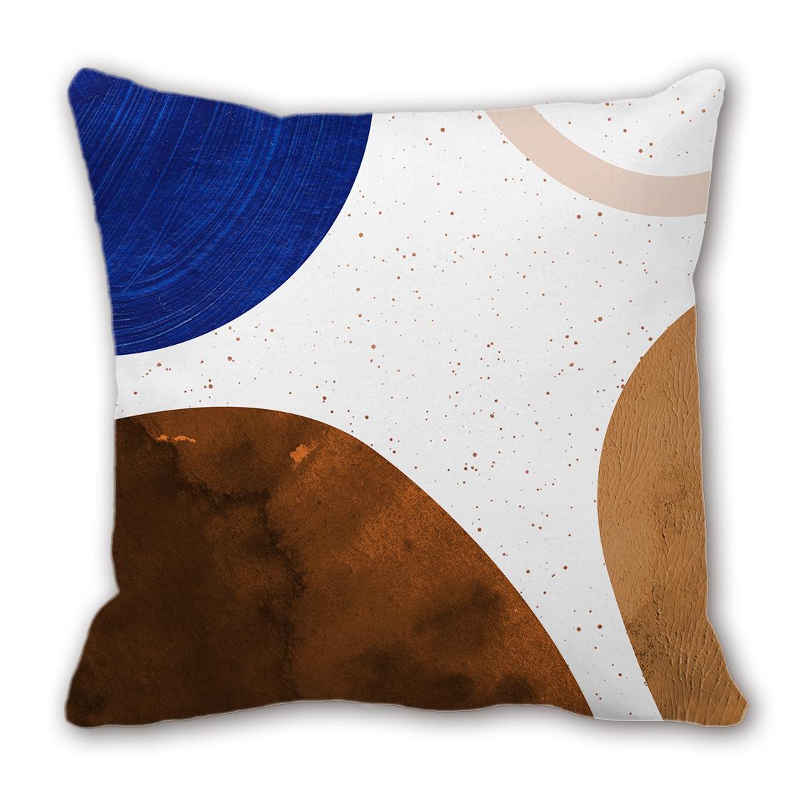 

Геометрический Неправильный Легкая Роскошь Скандинавская Подушка Модельная Комната Отель Декорация Диван Спинка Эркерная Подушка Плюшевая 45cm