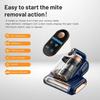 Cordless Anti-Mite Vacuum, UV Lamp, LED Screen, Ultrasonic Technology, Mattress, Sofa, Carpet, Bedding