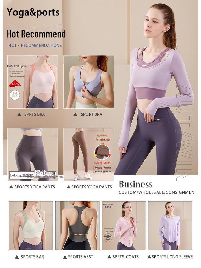 High-Impact Sports Bra for Large Bust – Women's Shock-Proof Fitness & Yoga Vest