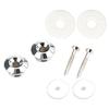 Strap Lock Buttons Set Strap Retainers for Guitars Bass Ukulele Metal Construction Silicone Straps Fastening System