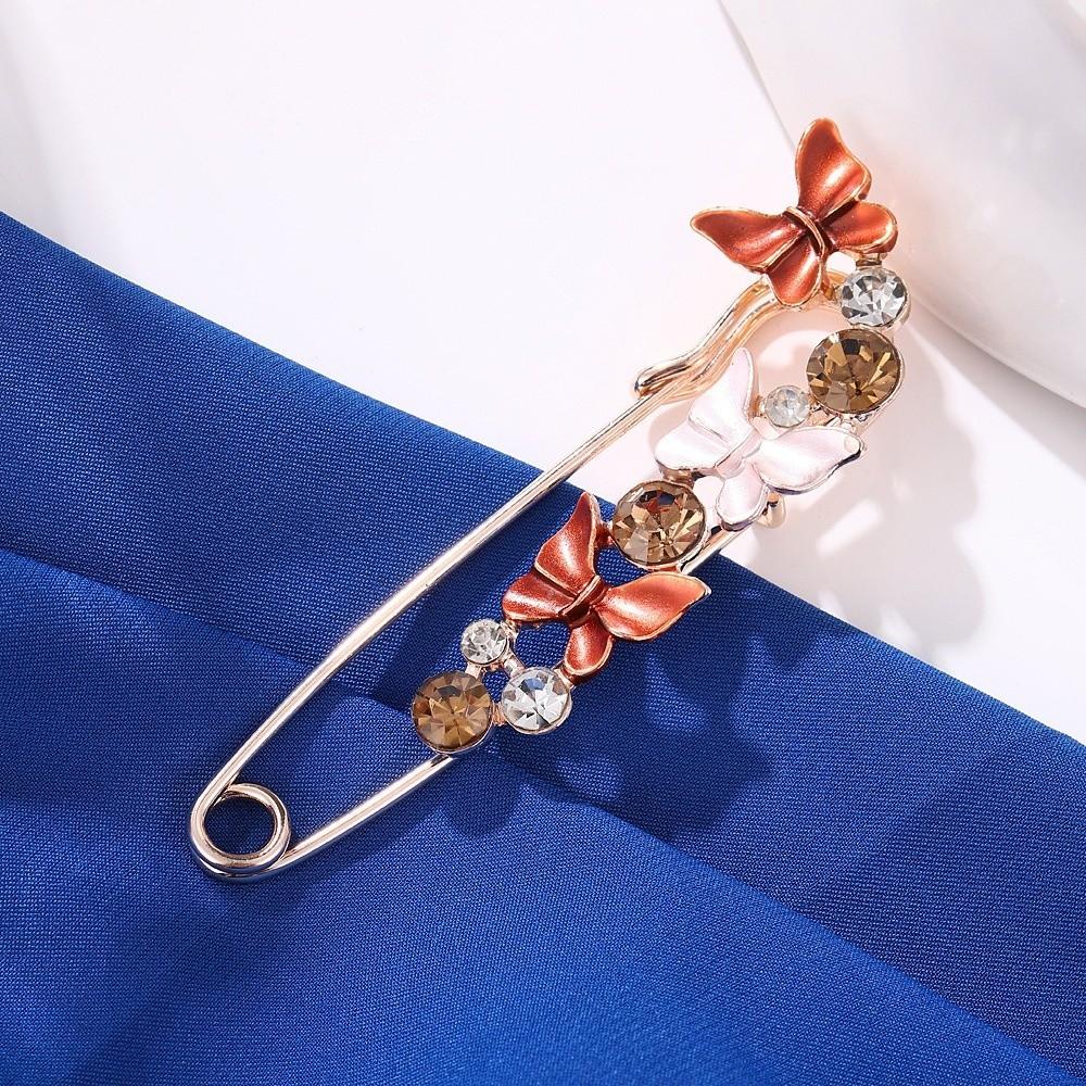 Kamínky Špendlíky Nastavitelné Brože Nová Květinová Brož Ozdoba Šatů