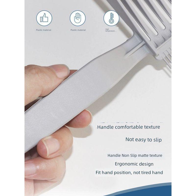 Men For Home Self-Service Yourself Hair Scissors Hair Trim Comb Gradient Brush Shape Push Edge Positioning Hairdressing Comb Supplies