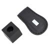 Magnetic Pool Cue Chalk Holder with PU Leather Belt Clip Billiards Accessories Easy Set Up