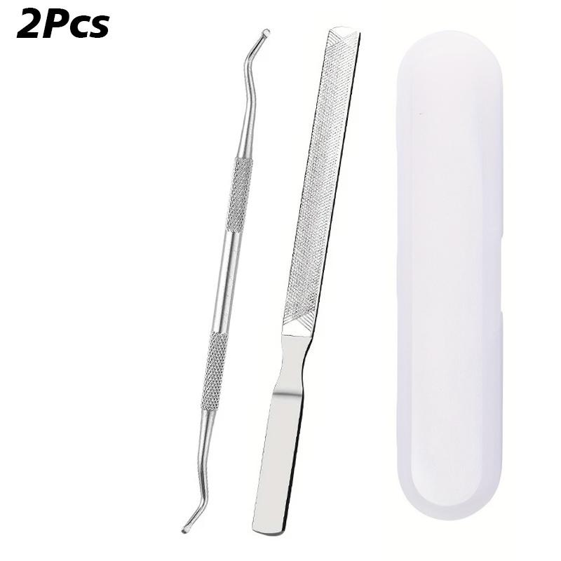 

2/7Pcs Stainless Steel Pedicure Tool Set Portable Foot Cuticle Care Tools Precision Manicure Knife for Removing Dead Skin Callus
