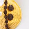 Knitted Pet Tortoise Clothes Handmade Small Animal Apparel Turtle Cosplay Costume  Halloween Party