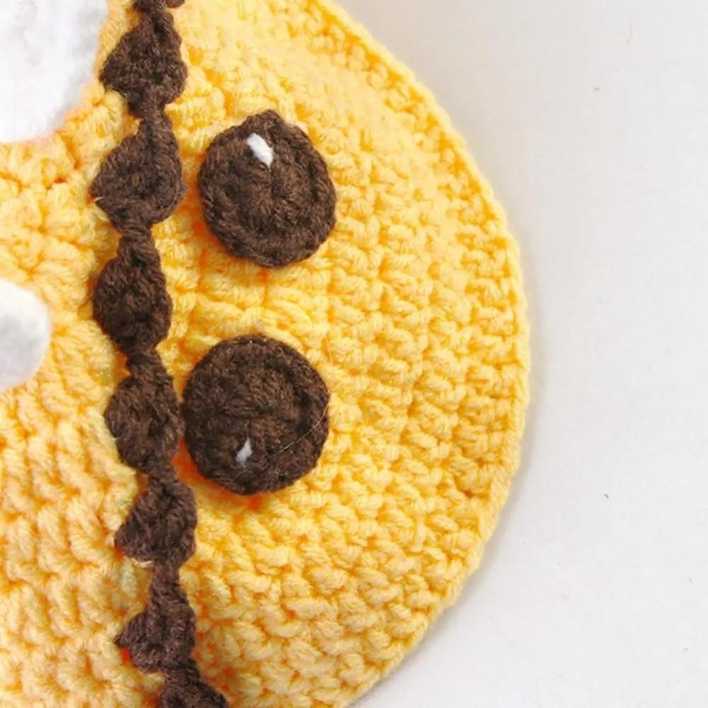 Knitted Pet Tortoise Clothes Handmade Small Animal Apparel Turtle Cosplay Costume  Halloween Party