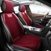 1pc Luxury Plush Winter Car Seat Covers Napa Leather Soft Warm Comfortable Good Insulation Breathable Bottom Holes Universal Fit