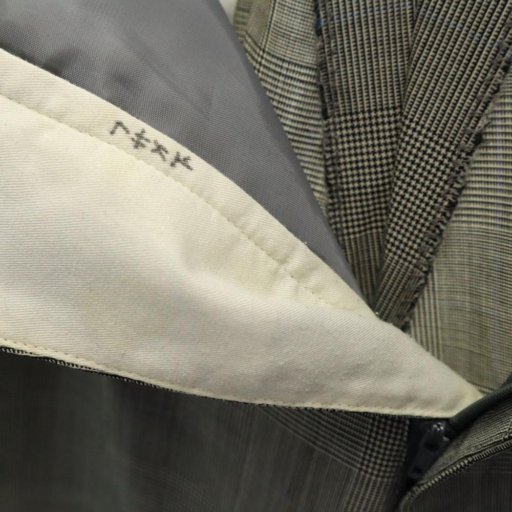 BURBERRY 90s Old Check Pattern Slacks pants W82 gray Men's Used