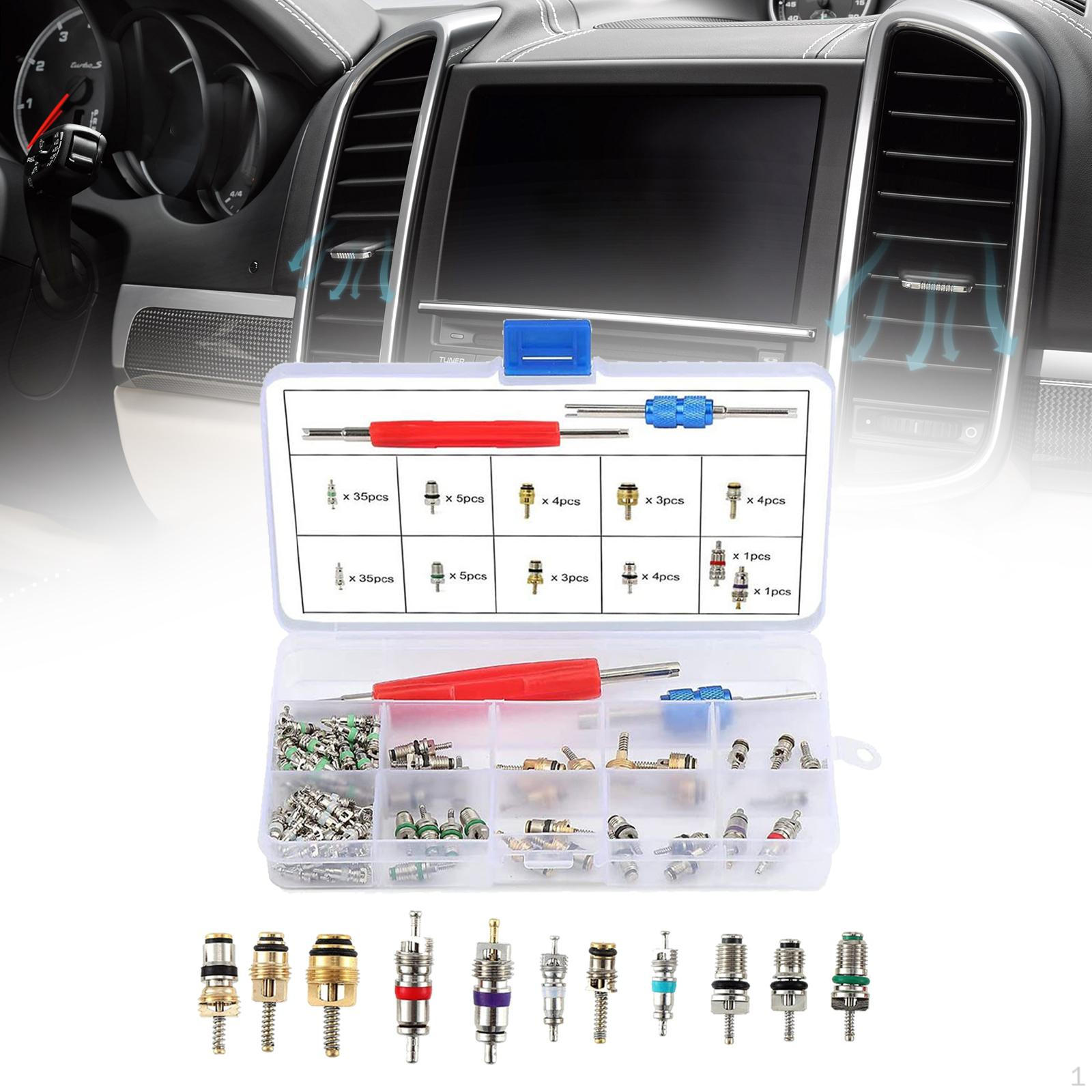 

Комплект золотников кондиционера Герметичный Компонент Съемник Установщик Инструмент для Автомобиля Автомобильный Style B