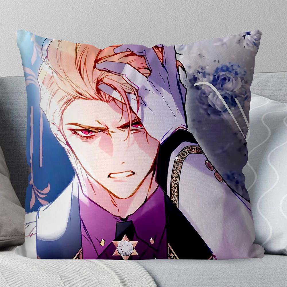 Каллисто Регулус Комикс Я не хотела соблазнять главного героя Наволочка Квадратная подушка СпальняГостиная Домашнее украшение 40X40 12x12Inch