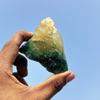 CERTIFIED Natural Green Fluorite Uncut Rough 757.80 Ct Earth Mined Gemstone