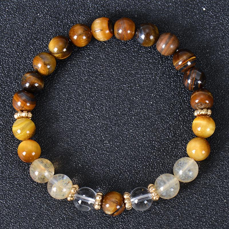 Natural Stone Bracelets Women Healing Amethyst Zircon 7 Chakra Beads Bangles Yoga Stone Gift for Couple Items  Gift