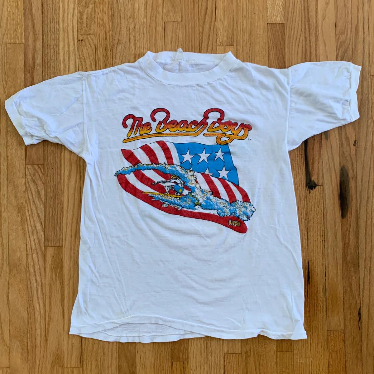 The Beach Boys Shirt Live Beach Party All Size White D930 S