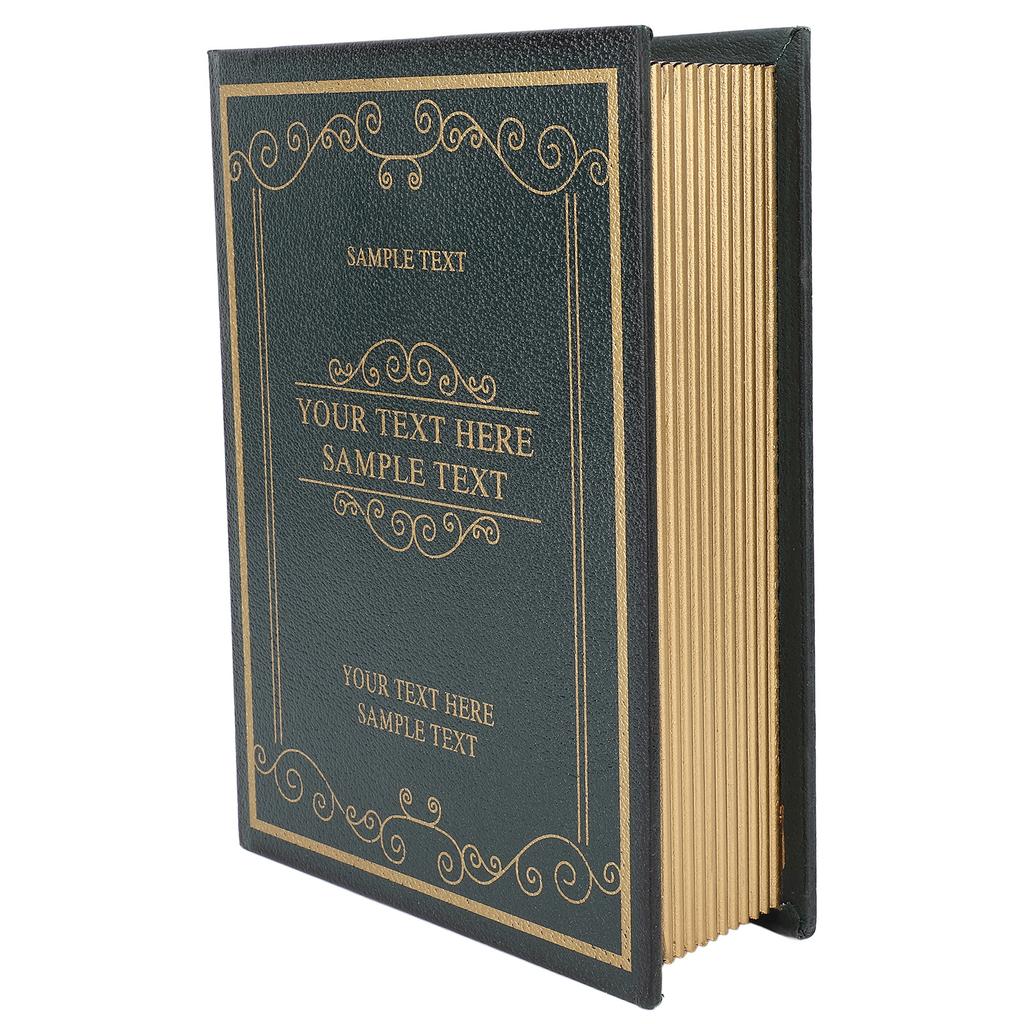 Dekorative Buchbox Vintage Fake Book Ornament Antike Buchförmige Box Für Foto-Requisite Bücherregal