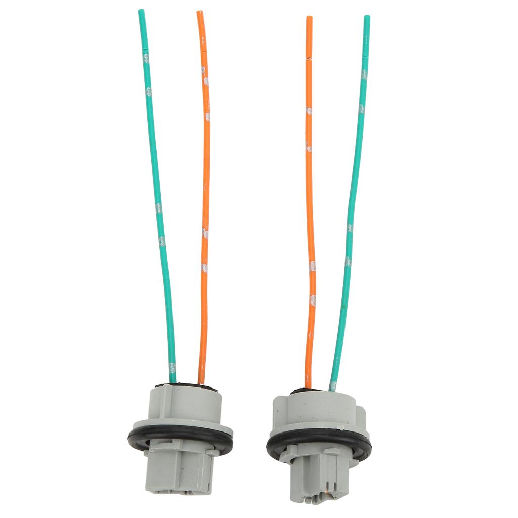 2pcs Light Sockets 12A 10V Heat Resistant LED Harness Connectors with Wire for Industrial