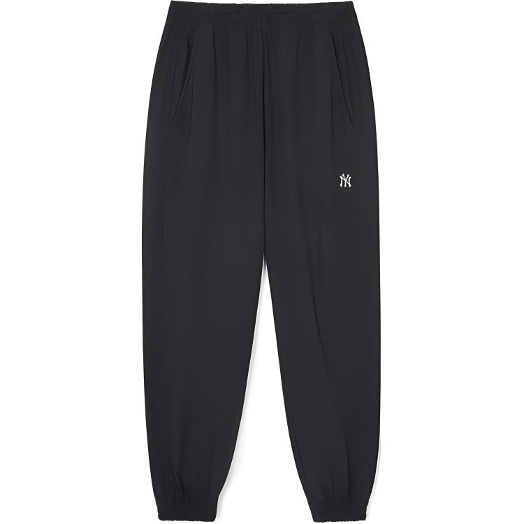New MLB Knitted Sports Pants Unisex Black 3AWPB0143-50BKS