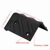 8PCS Thickening Plastic Right Angle Wrap Black Stackable Guard  DJ Audio Equipment