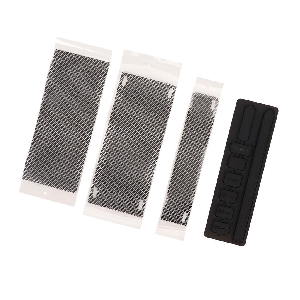 Dust Filter Set for Xbox Series S 8 Silicone Dust Plugs 4 PVC Dust Filter for Xbox Series S Accessories
