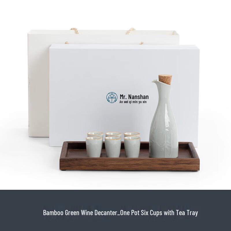 

Mr. Nanshan Ceramic Liquor Decanter & Cup Gift Set