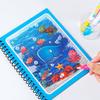 Magic Water Drawing Book with Pen Unicorn Dinosaur Birthday Style Children Montessori Painting Book Sensory Early Education JXB