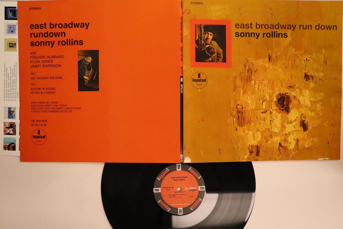 

LP Record SONNY ROLLINS East Broadway Run Down 180g AS9121 IMPULSE 2007 Germany Jazz Used
