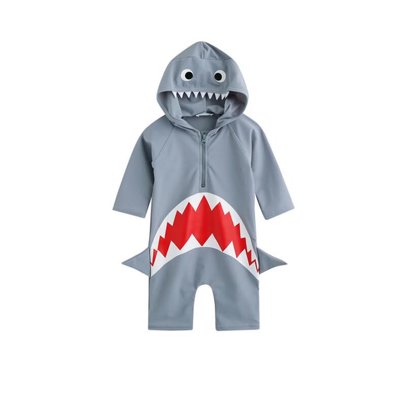 Kids  Shark One-Piece Swimsuit