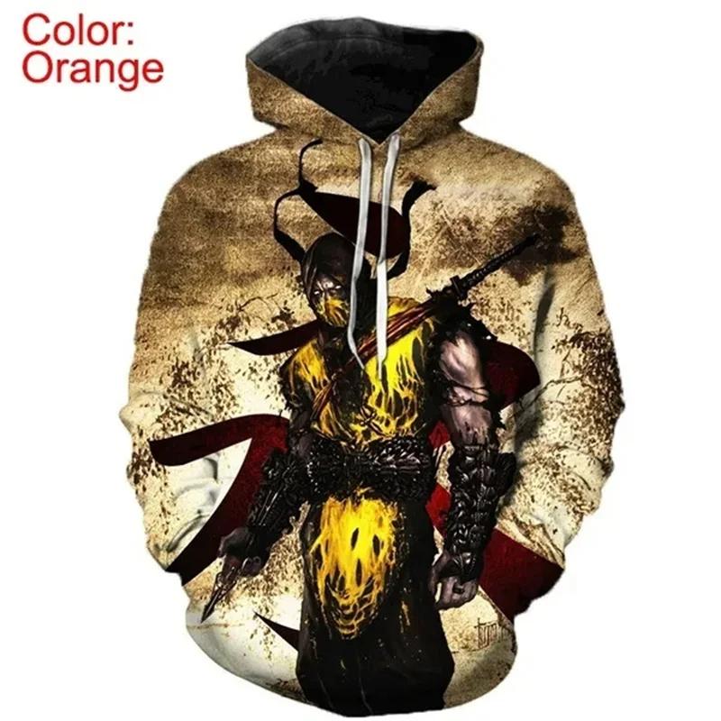 Mortal Kombat 11 Game Hoodies Hot Sell Men Clothing Cool Design 3D Printed Hoodie Women Pullover Harajuku Fashion Y2k Tops Hoody