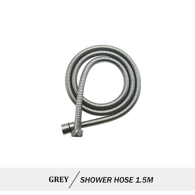 ABS Hand Shower Brushed Gold Chrome White Black 7 Modes Hand Held Shower Wall Mounted Adjustable Holder Hand Hold Shower Head