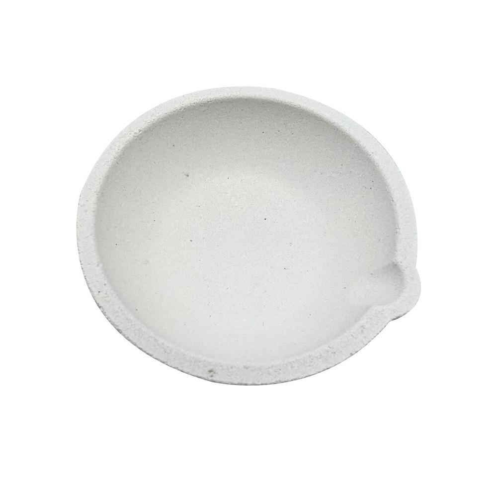 

with Spout Quartz Crucible Heat-resistant Jewelry Casting Tools Furnace Tools Platinum Refining 100g-Bowl