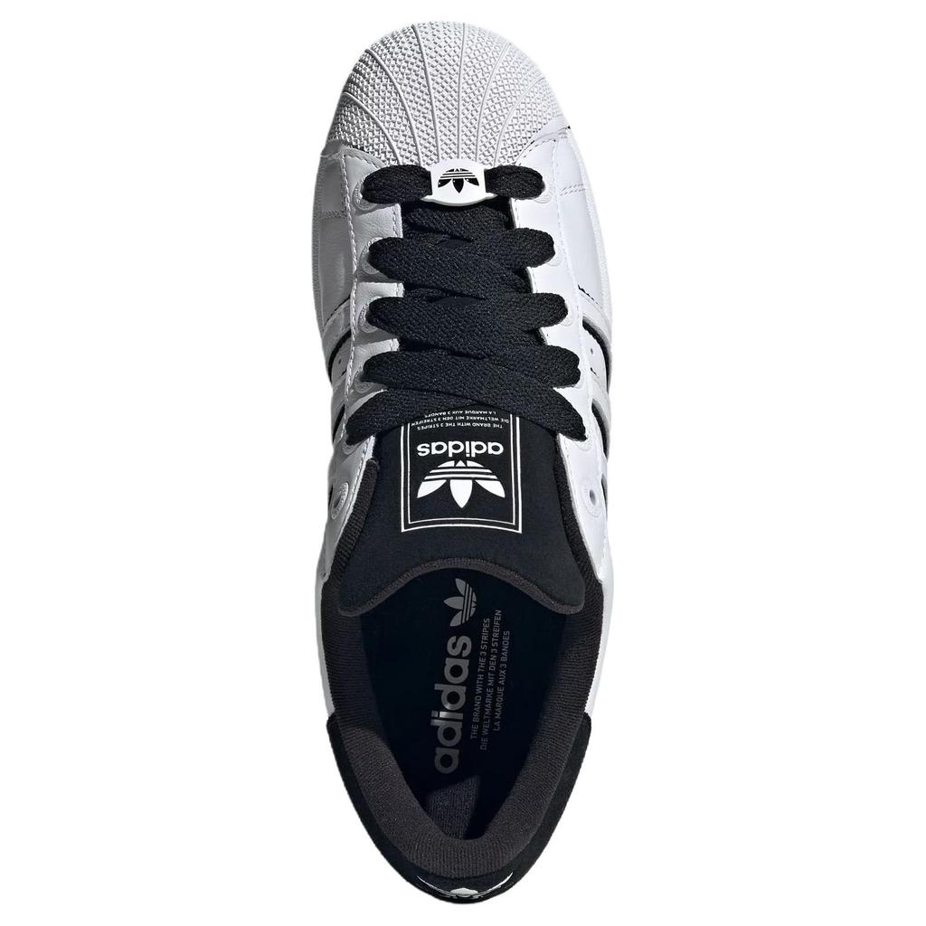 Adidas Originals Superstar 2 Comfortable Soft Skate Shoes Unisex Sneakers White Black KI9521