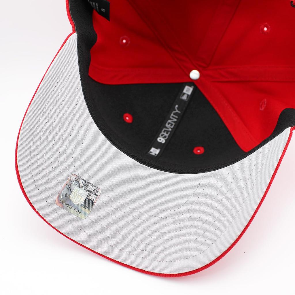 New Era Cap 9SEVENTY Stretch Snapback San Francisco 49ers NFL STRETCH SNAPBACK CAP RED SAN FRANCISCO American Football Hat 970 [Used]
