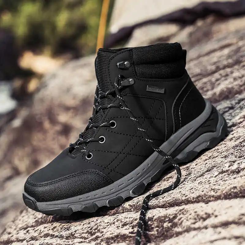 Fashion Hightops Non-slip Men's Fashion Sneakers Casual Running Man Sneakers Men Walking Shoes Sports Factory Design Trainners
