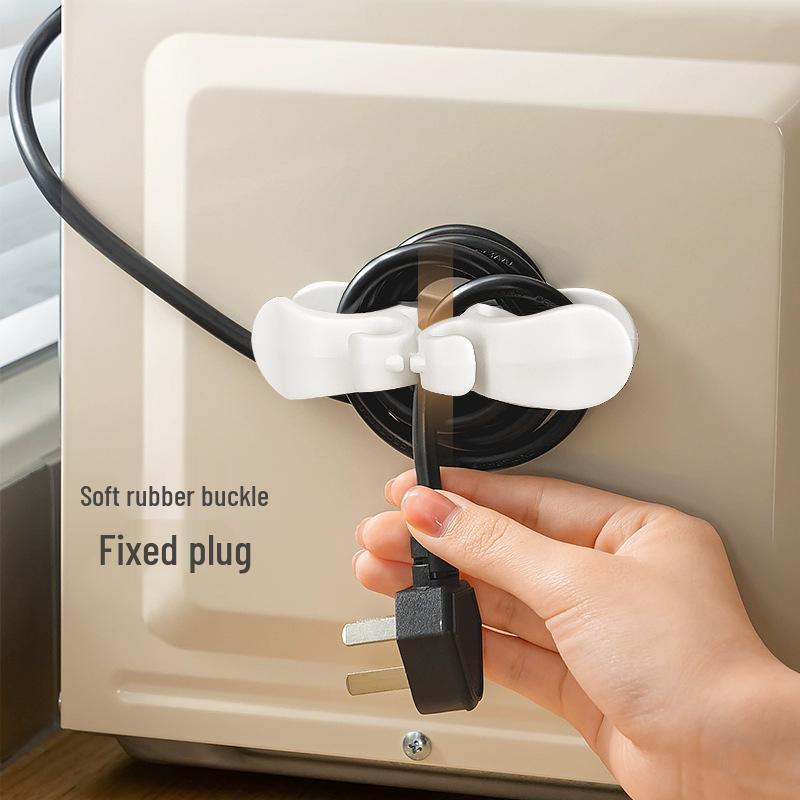 Household Cord Organizer and Holder Clip