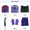 Halloween Men's Cosplay Clothes Vest Shirt Pants and Suit Cosplay