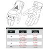 Motorcycle Gloves Leather Men Gloves Summer Cycling Motorbike Guantes Moto Motocross Bicycle Touch Screen Breathable Protective