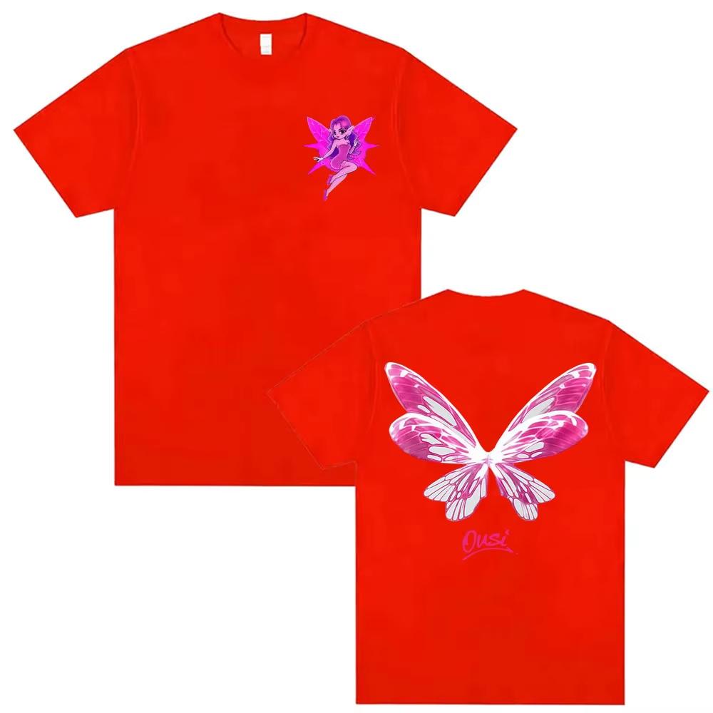 Omar Courtz Por Si Manana No Estoy Album 2026 Butterfly Graphic T Shirts Men Women Harajuku Aesthetic Casual Streetwear