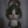 [USED] Matcha Rabbit Plush Toy by an Overseas Artist, Teddy Bear, Rabbit, Handmade