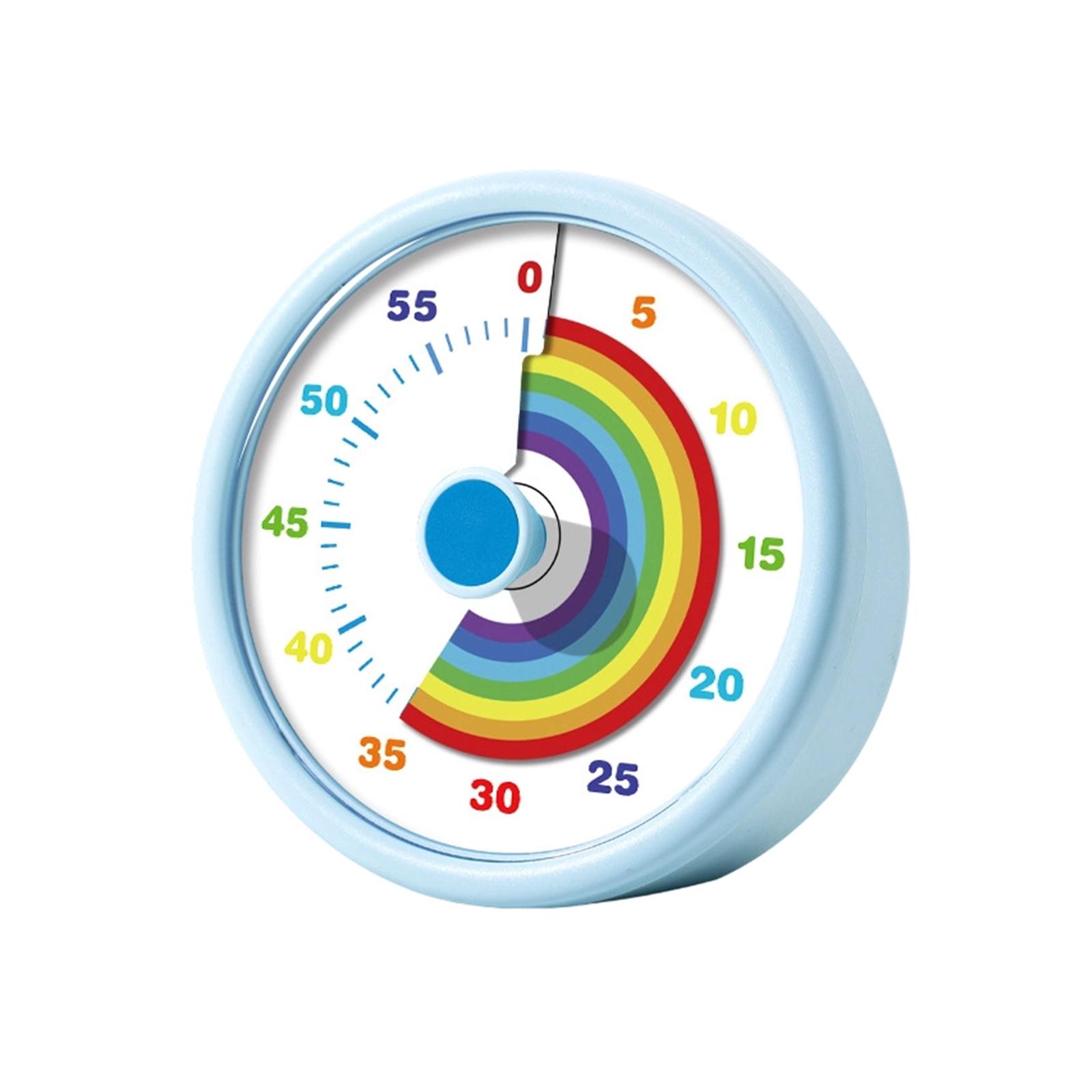 

Visual Timer For Kids - 60 Minute Pomodoro Timers For Classroom Kitchen Offices, Countdown Kids Timer Clock With Disk, Desk Time Management Tool One Size синий