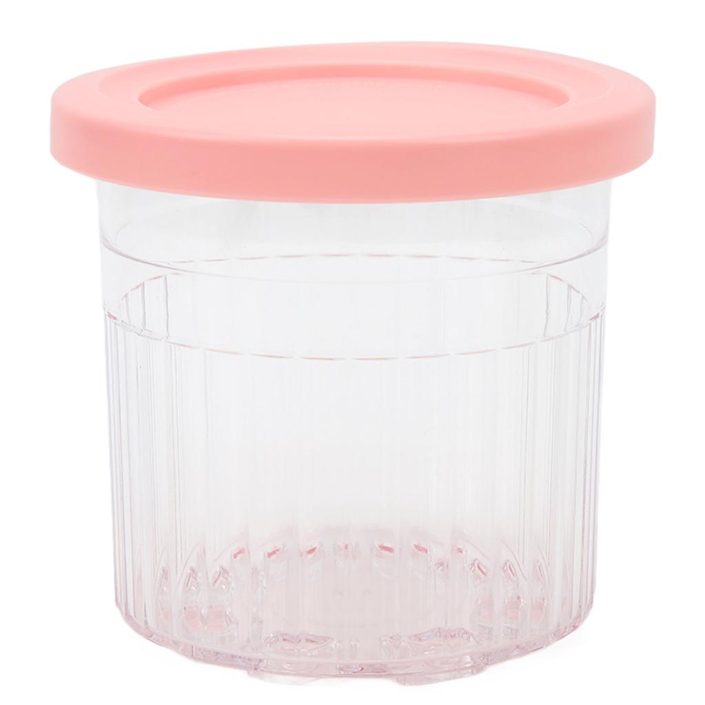 Eiscreme-Pintbehälter, 4 Stück, 600 ml, wiederverwendbare Gefrierbehälter für Lebensmittel, für NC299AMZ NC300s