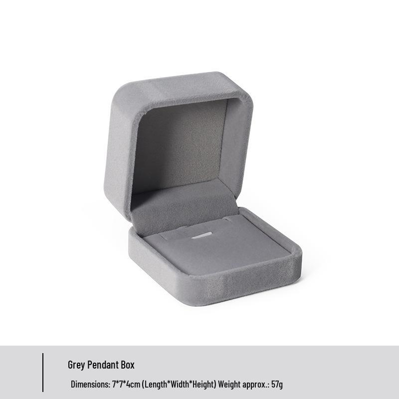 Velvet Jewelry Box for Rings, Necklaces, Earrings, Pendants, and Bracelets