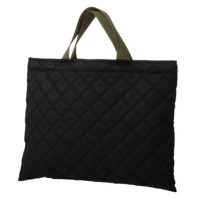 Lesson Bag Nylon Ox Quilted Black Width 40cm X Height 30cm [Kiyohara] HMF17-LB