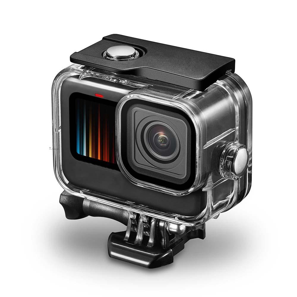 GoPro Hero 13 12 Black Waterproof Case Housing Diving Protective Underwater Dive Cover 60M For Go Pro 9 10 11 GoPro Accessorie
