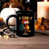Funny Coffee Mug 350ml Novelty Ceramic Rooster Fun Coffee Mugs Tea Cup for Men Women Friends Family Coworkers Chicken Lovers