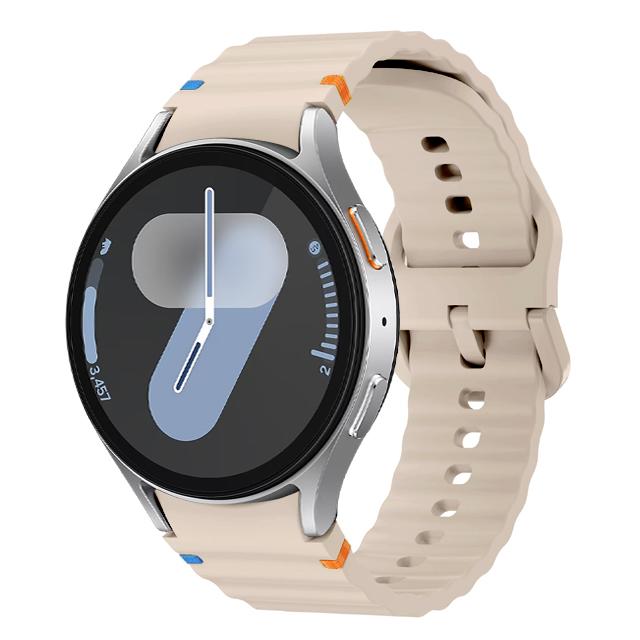 Pro Samsung Galaxy hodinky 7 Band FE/5 Pro/6/4 classic 44mm 40mm Silikonový sportovní pásek náramek Correa Galaxy watch 7 Strap