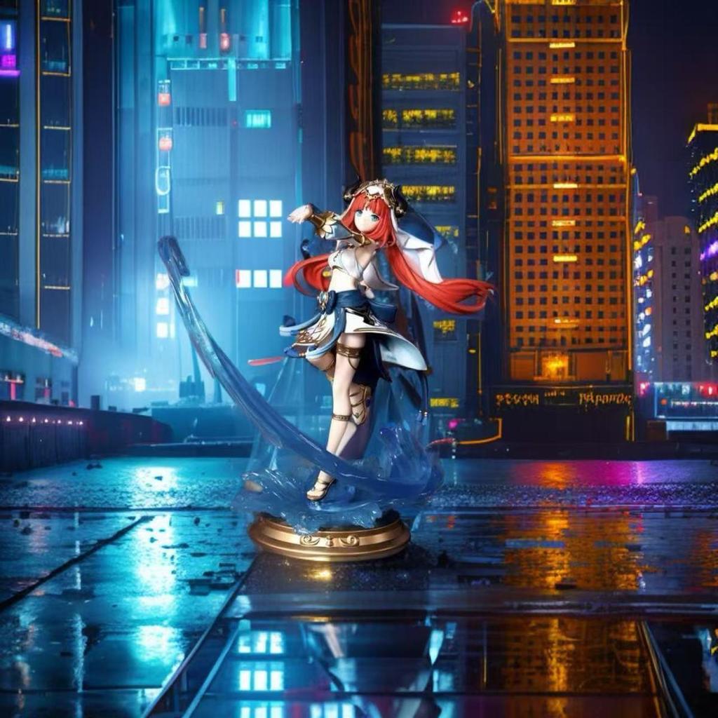 Nilou Goddess of Flowers Anime Dance Figurine - Premium Bishoujo Model