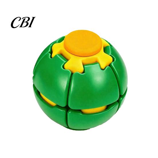 Anxiety Relief Fidget Spinner 3D Printed Press Spinning Ball, Stress Spinner, Device Rotating Splicing Ball Desk Toy for Kids Teens Adults Gadget
