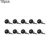 10/20/30/40Pcs Fishing Tackle Zip Slider Beads Swivels Pulley Clip Line Rigs