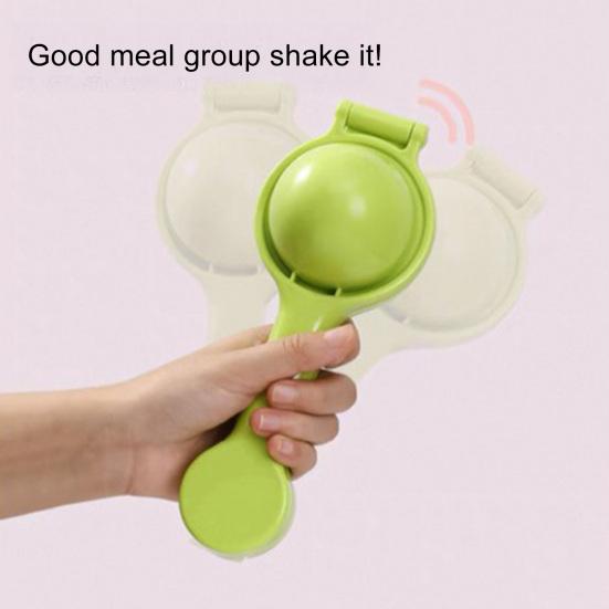 Round Rice Ball Mold Plastic Onigiri Shaker Making Tool DIY Mini Sushi Maker Mold for Home Kitchen Restaurant