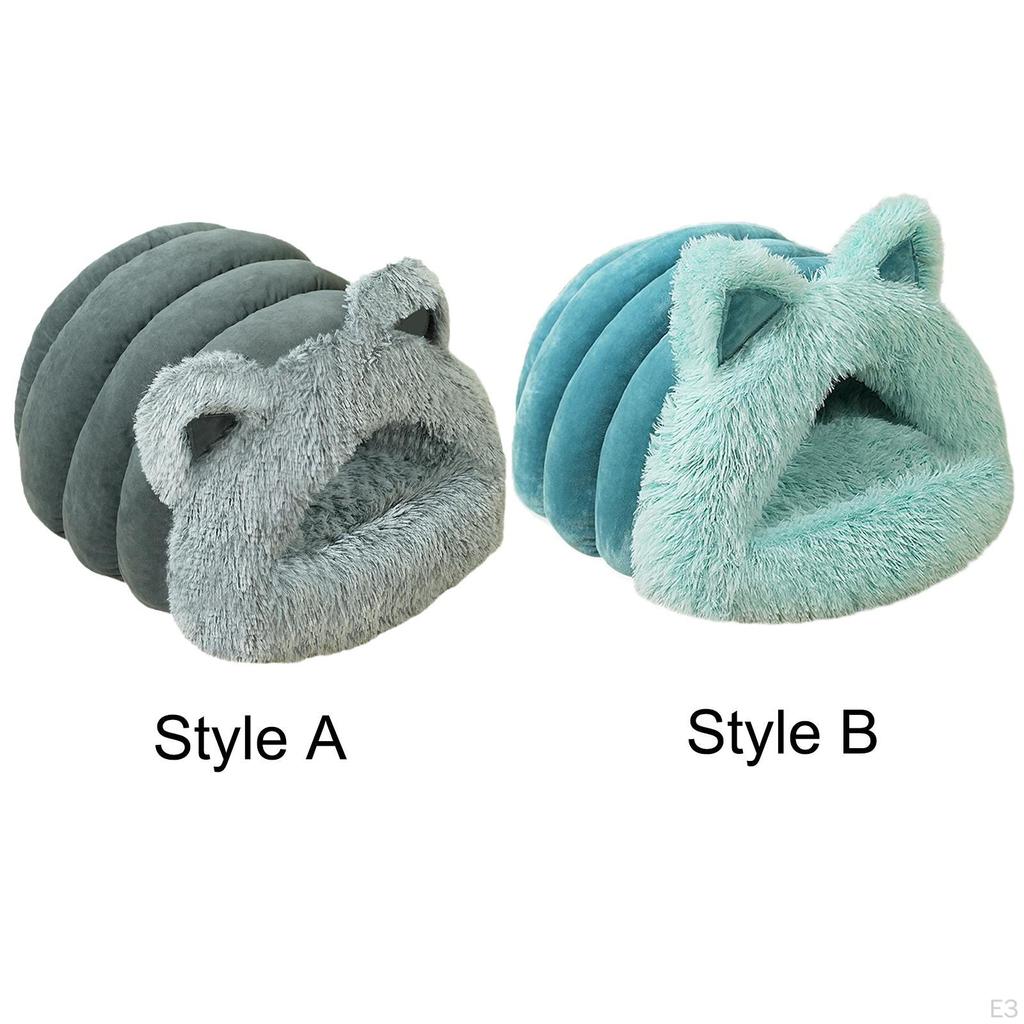 Cat Bed - Non-Slip Sleeping Bag, Washable, Warm, Comfortable, Self-Warming, Pet Bed, Kitten, Shelter