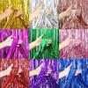 Glitter Streamers Tinsel Curtain Colorful Fringe Backdrop Curtain  Birthday Party